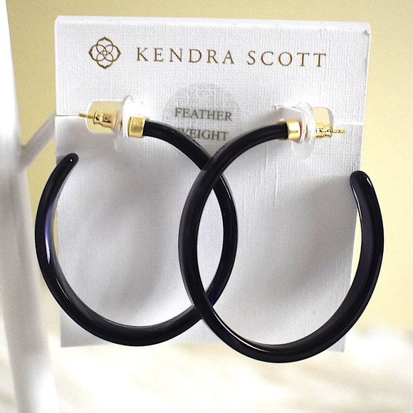 Kendra Scott | Kash Hoop Earrings (Indigo ) - Picture 1 of 3